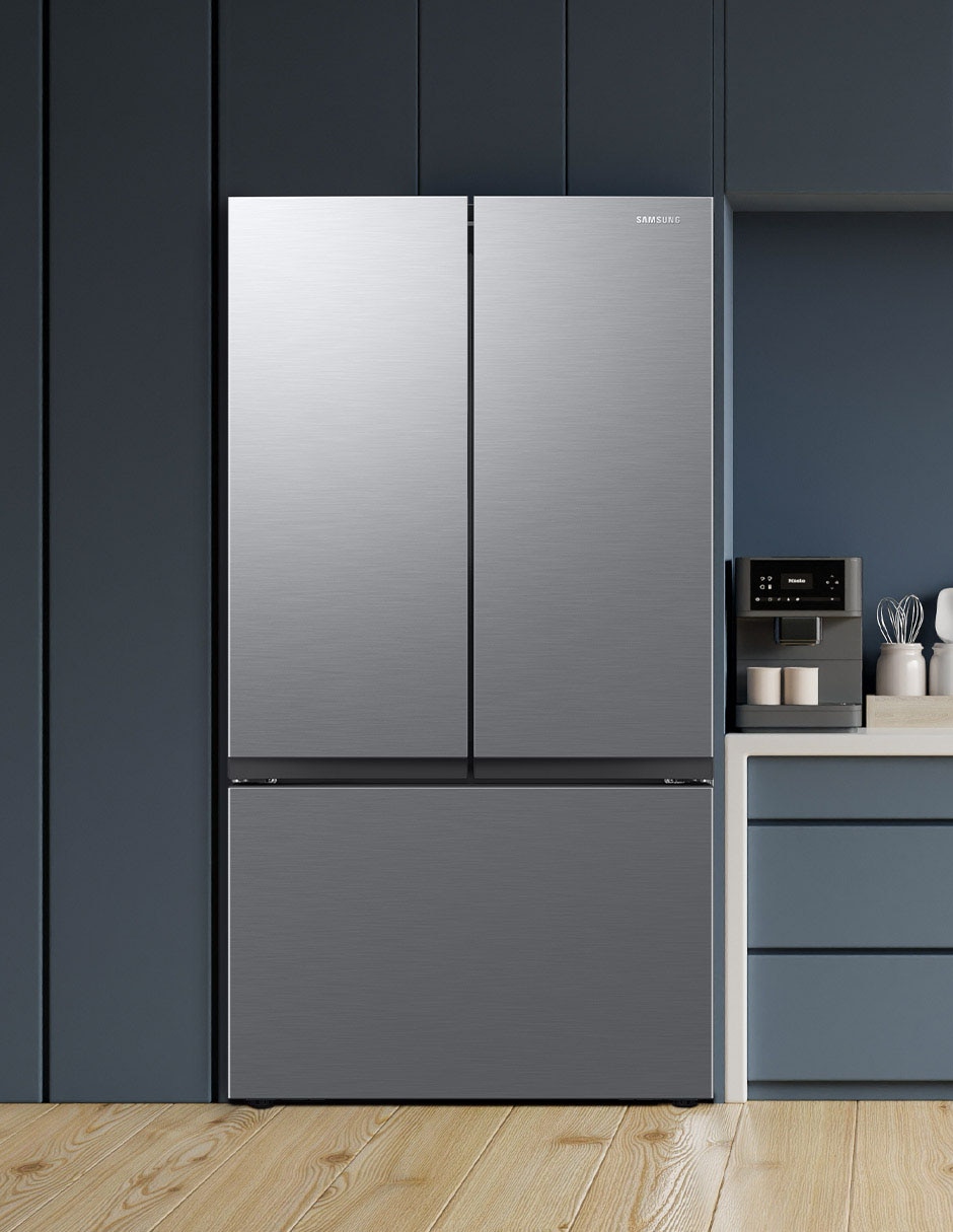 Refrigerador Samsung fábrica de hielo RF32CG5N10S9EM
