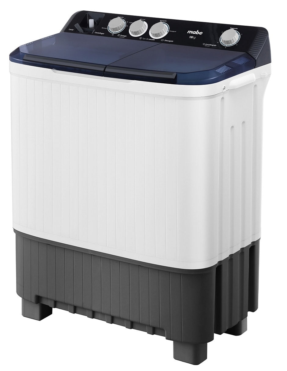Lavadora Mabe 18 Kg semiautomática carga superior LMDX8124HBAB0