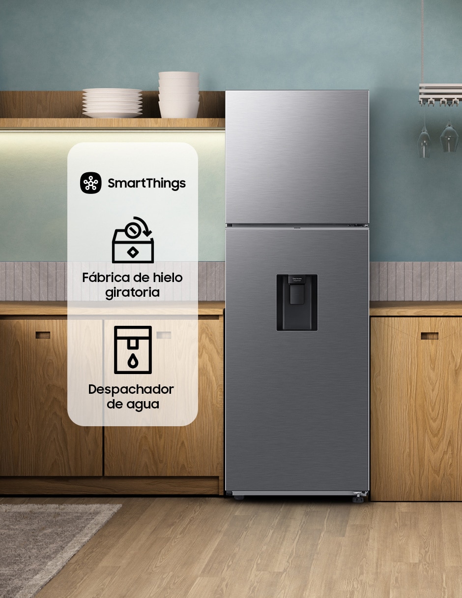 Refrigerador 11 pies cúbicos inverter y frost rt31dg5224s9em 6
