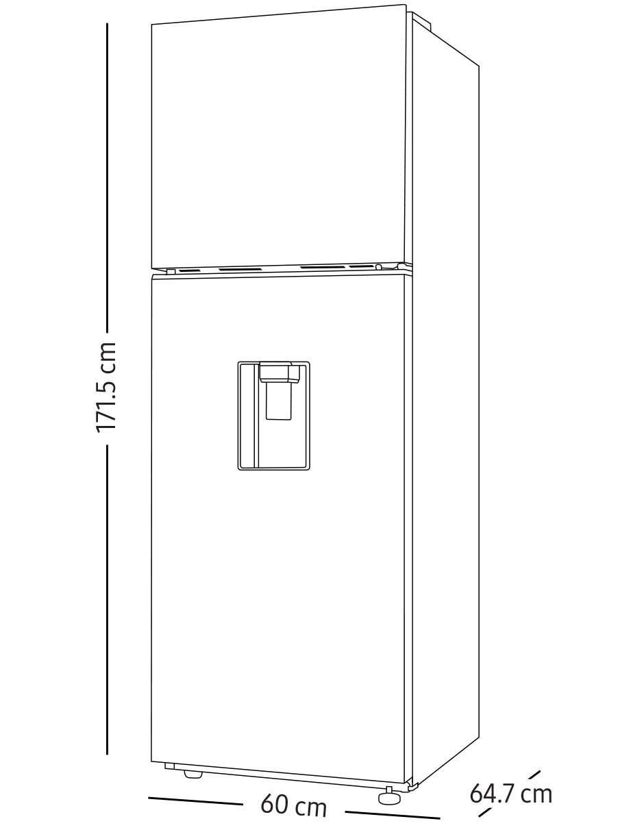 Refrigerador 11 pies cúbicos inverter y frost rt31dg5724b1em 8