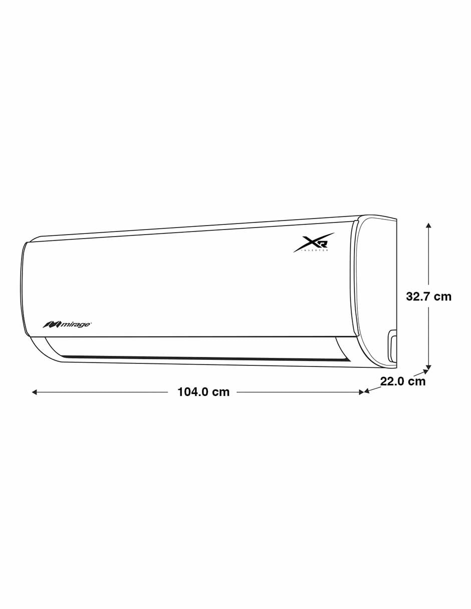Aire acondicionado frío 22700 BTU SETCXF261K 220 V 4