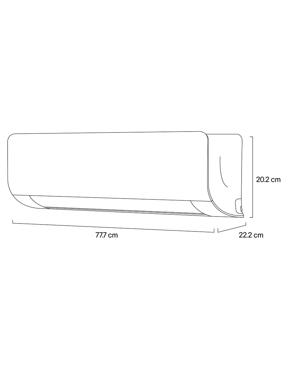 Aire acondicionado Frío y calor 9000 BTU MW122H4 230 V 11