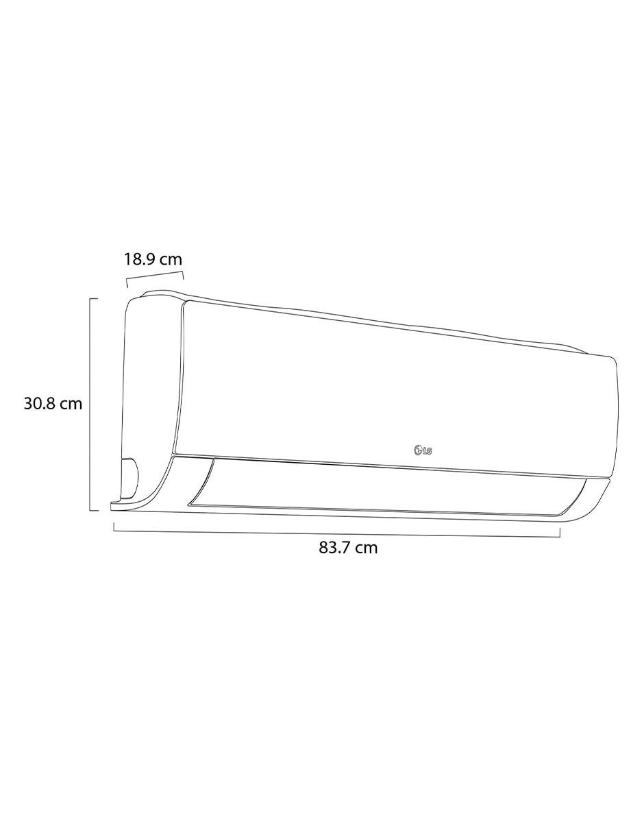 Aire acondicionado LG Frío y calor 12000 Btu Vx121H4 115 V