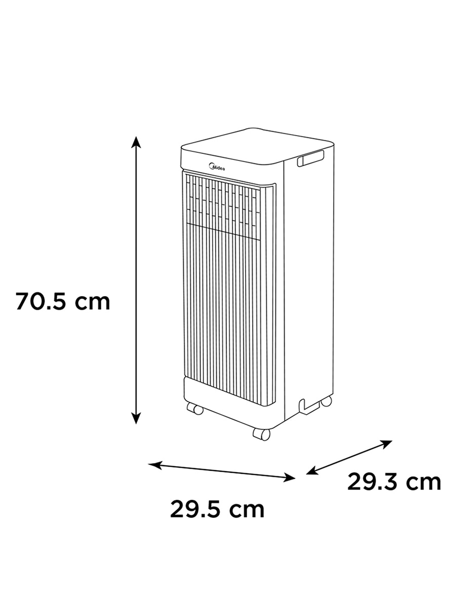 Aire acondicionado mini split Frío 12000 BTU MAP12C1PAP 100 V 11