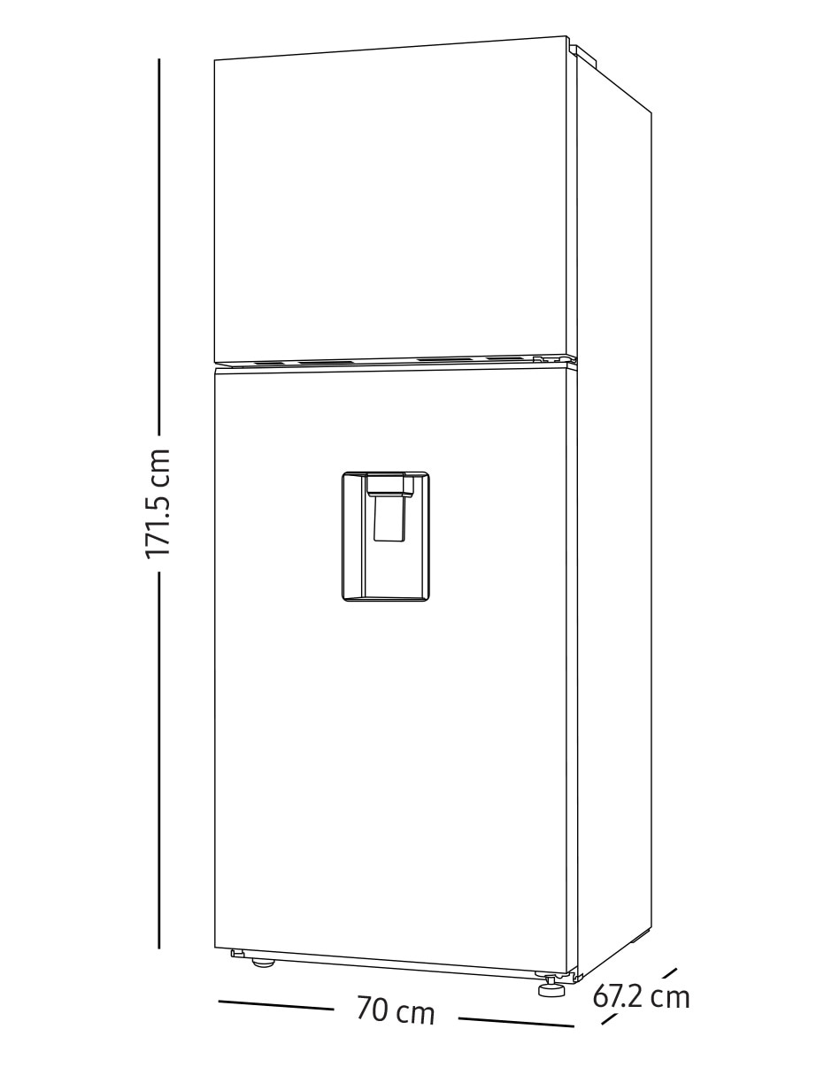 Refrigerador Samsung 14 pies cúbicos inverter y no frost y fábrica de hielo RT38DG6224S9EM