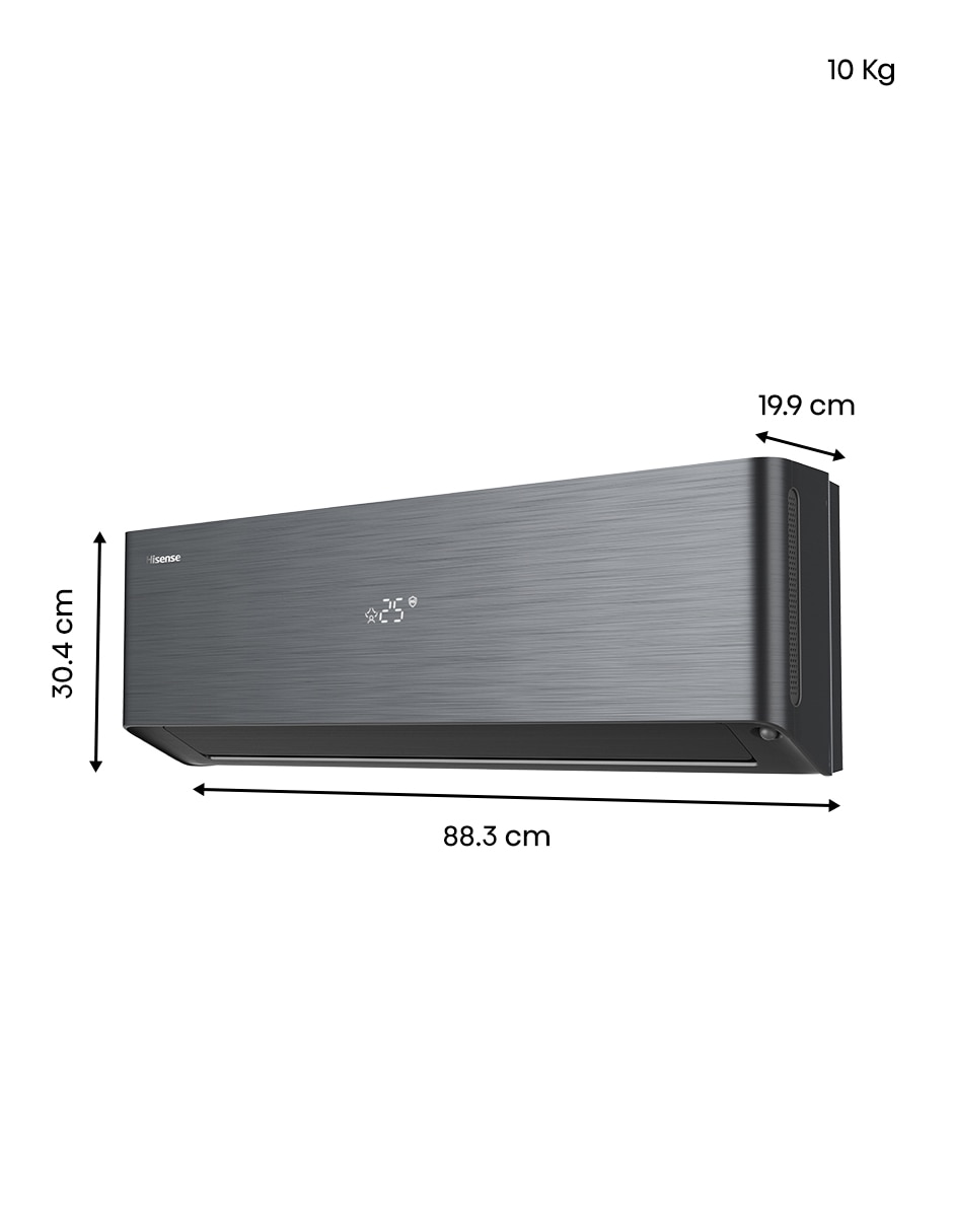 Aire acondicionado mini split inverter frío y calor 12000 btu aru122vqw 230 v 10