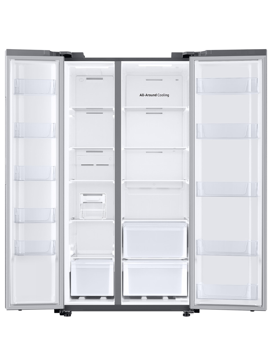 Refrigerador Dúplex Samsung 23 pies cúbicos inverter no frost fábrica de hielos