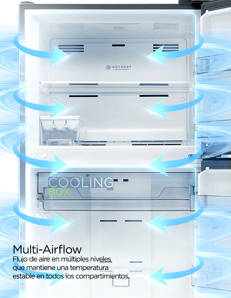 Refrigerador Inverter 15 pies cúbico inverter y no frost y fábrica de hielo Mdrt580Mtm46D 2