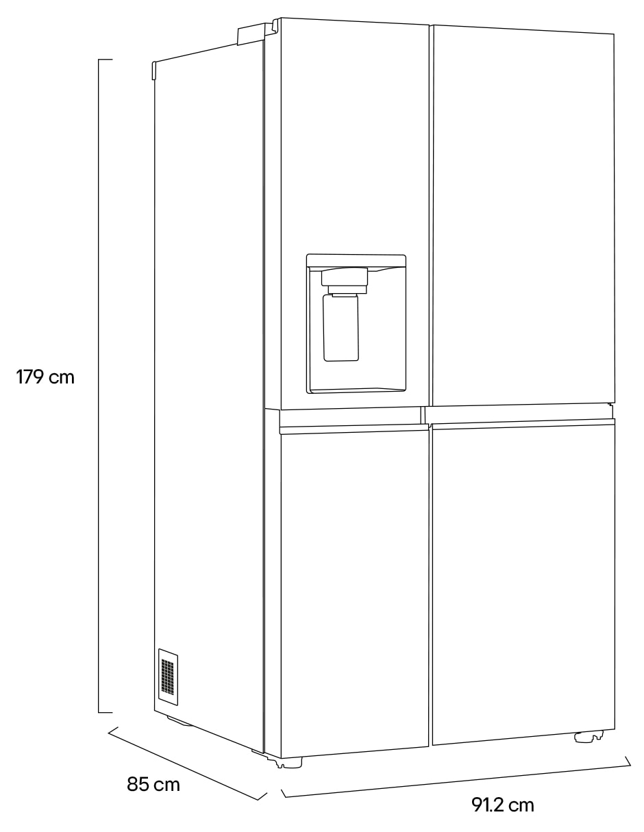 Refrigerador Dúplex 28 pies cúbico Tecnología Inverter VS28LNP 11