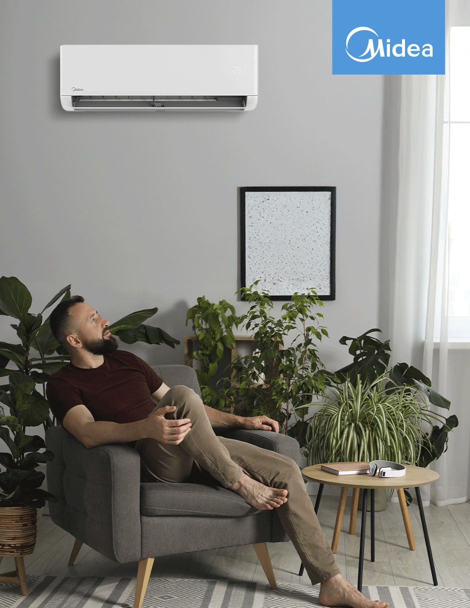 Aire acondicionado frío 12000 Btu Mas12C1Eir 115 V 4