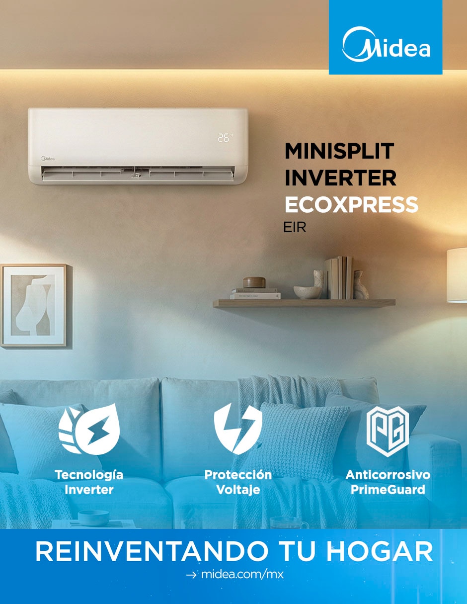 Aire acondicionado frío 12000 Btu Mas12C1Eir 115 V