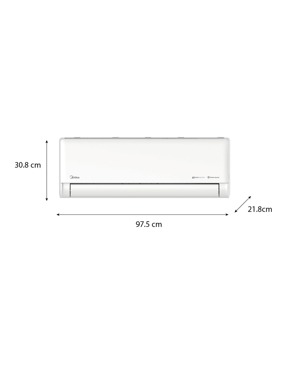 Aire acondicionado Midea frío 18000 Btu Mas18C2Ezi 110-220 V