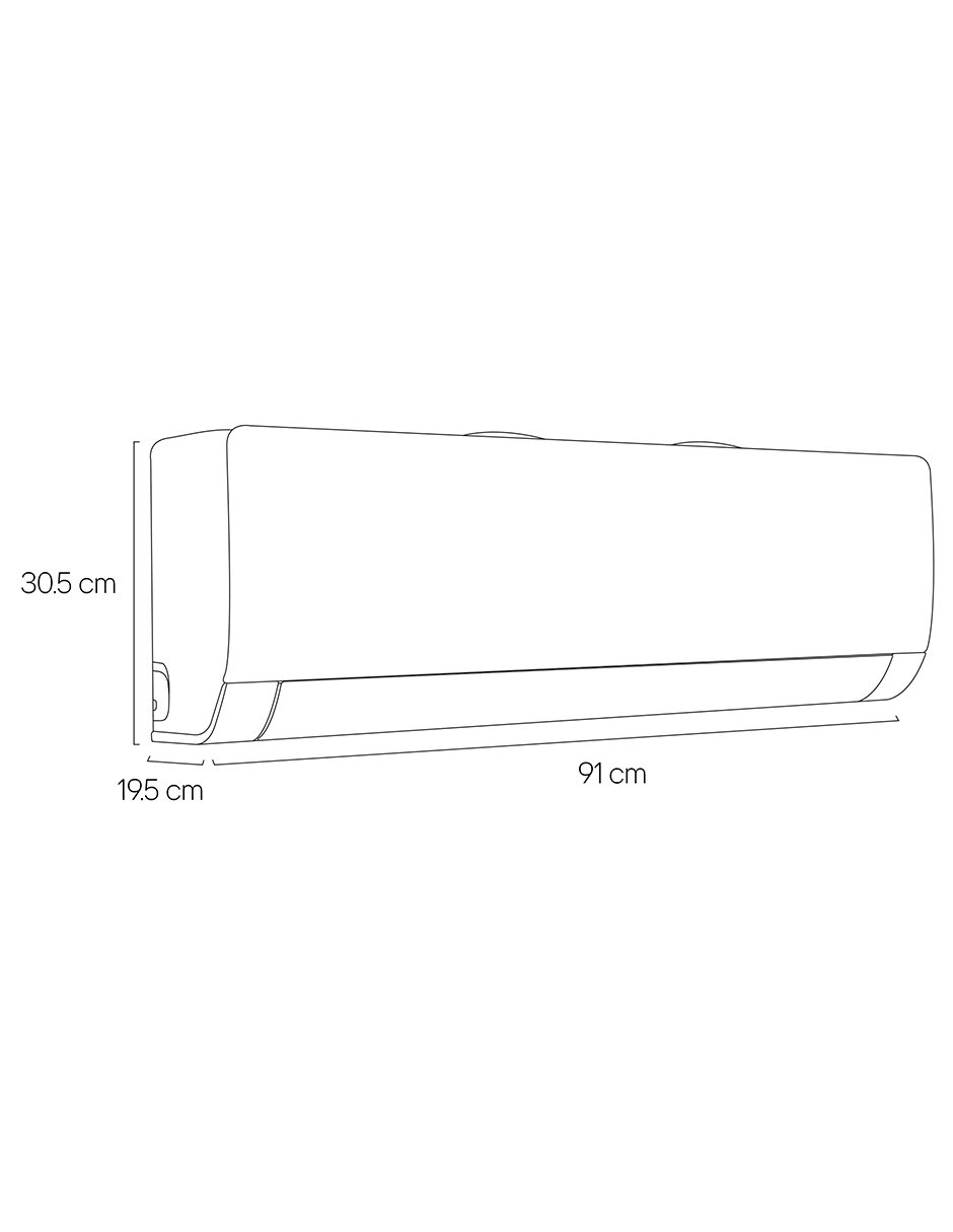 Aire acondicionado LG frío 18000 Btu Vc182C10 230 V