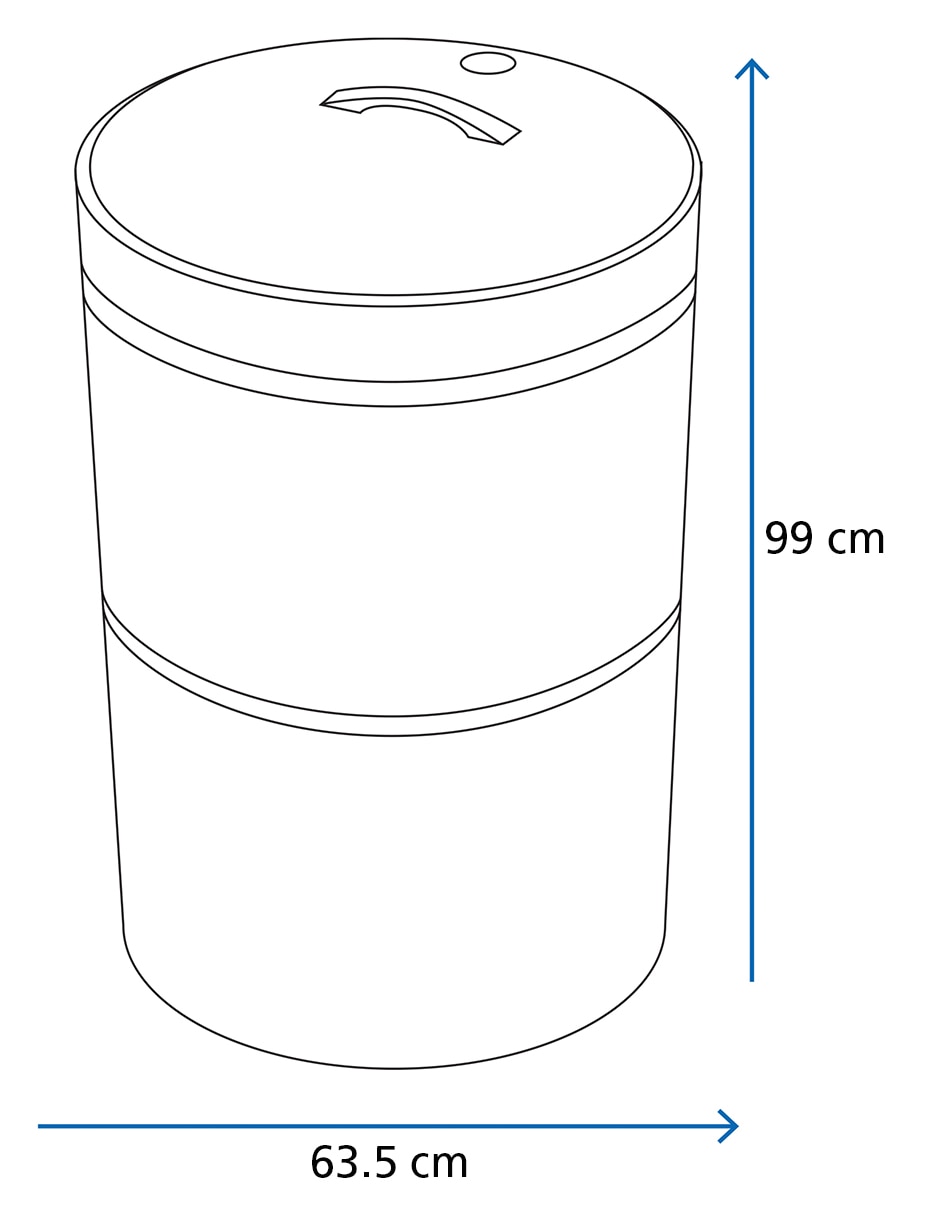 Lavadora 21 kg manual carga superior 3