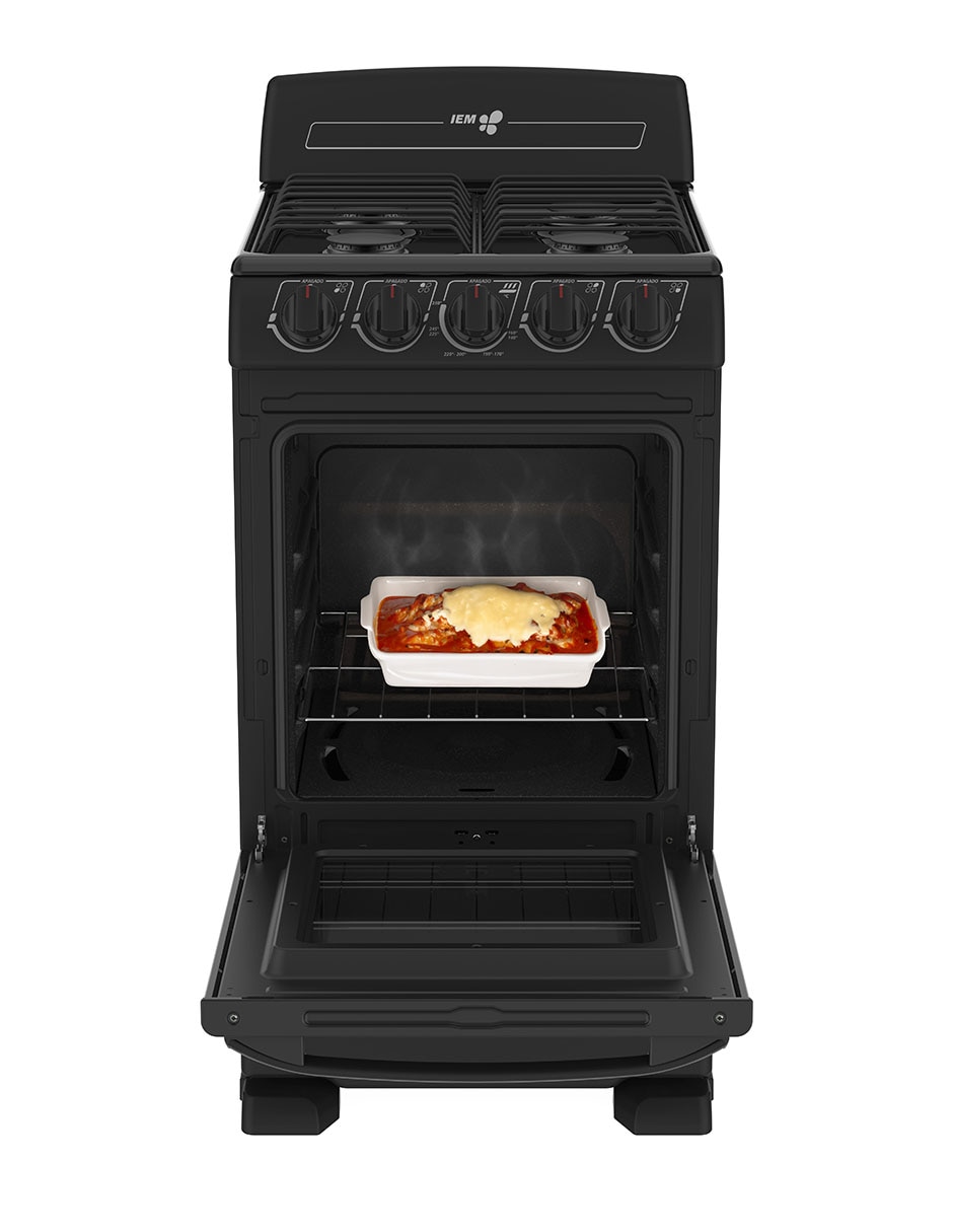 Estufa a Gas LP 50 cm EI5020BAPN1 de 4 quemadores 7