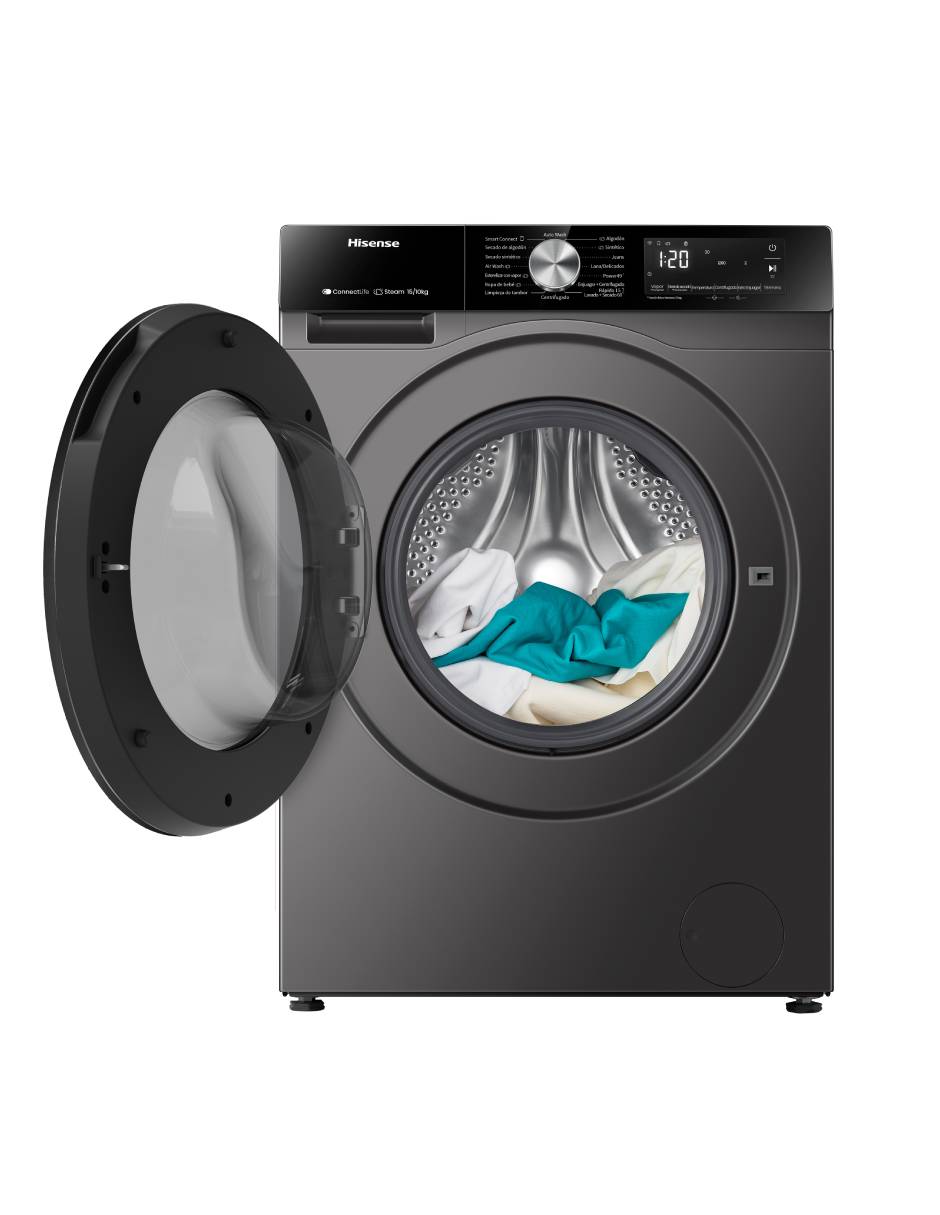 Lavadora lavasecadora automática carga carga frontal wd3s1543bt 4