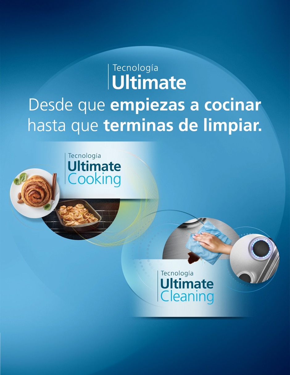 Estufa a gas LP AirFryer 76 cm EMHA7602DSS0 de 6 quemadores