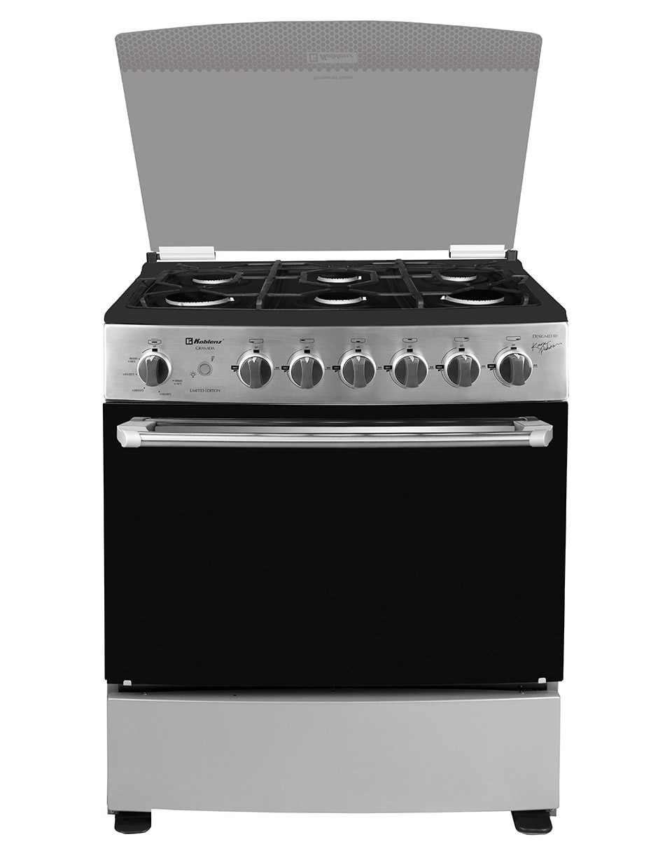 Combo estufa de gas natural/lp 76 cm de 6 quemadores 2