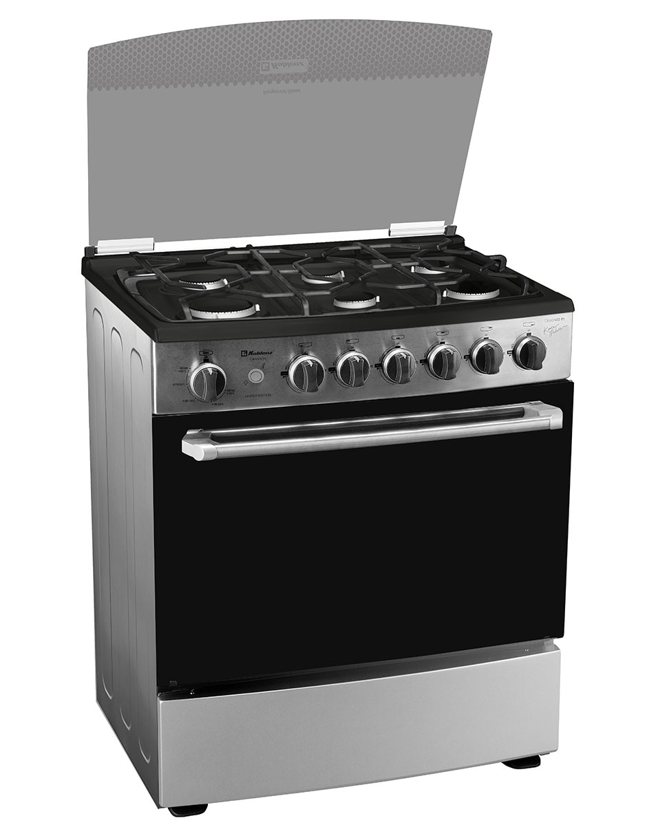 Combo estufa de gas natural/lp 76 cm de 6 quemadores 4