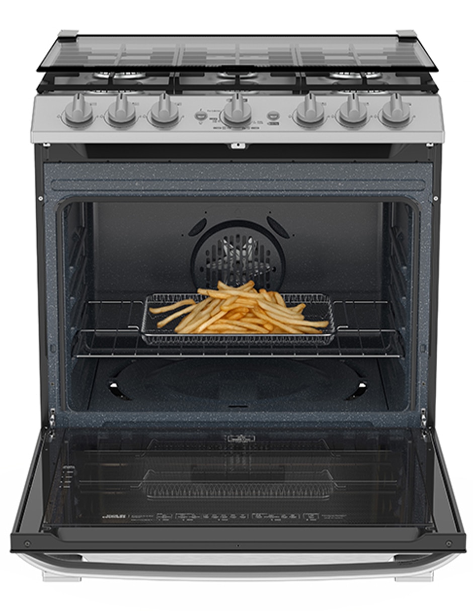 Estufa a Gas LP Mabe 75.80 cm EMHA7602JS0 de 6 quemadores