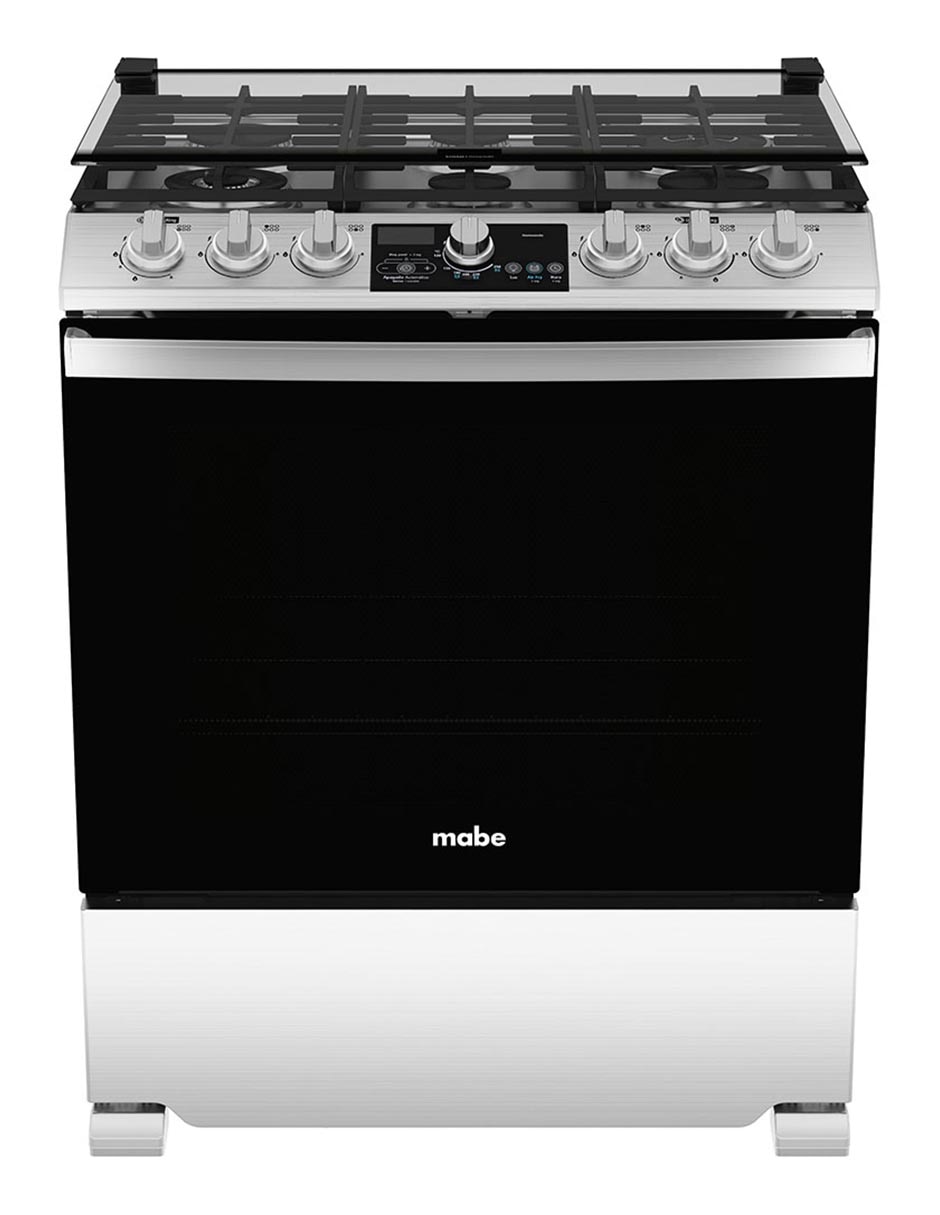 Estufa a gas LP Mabe 75.80 cm EMHA7613DTSS0 de 6 quemadores