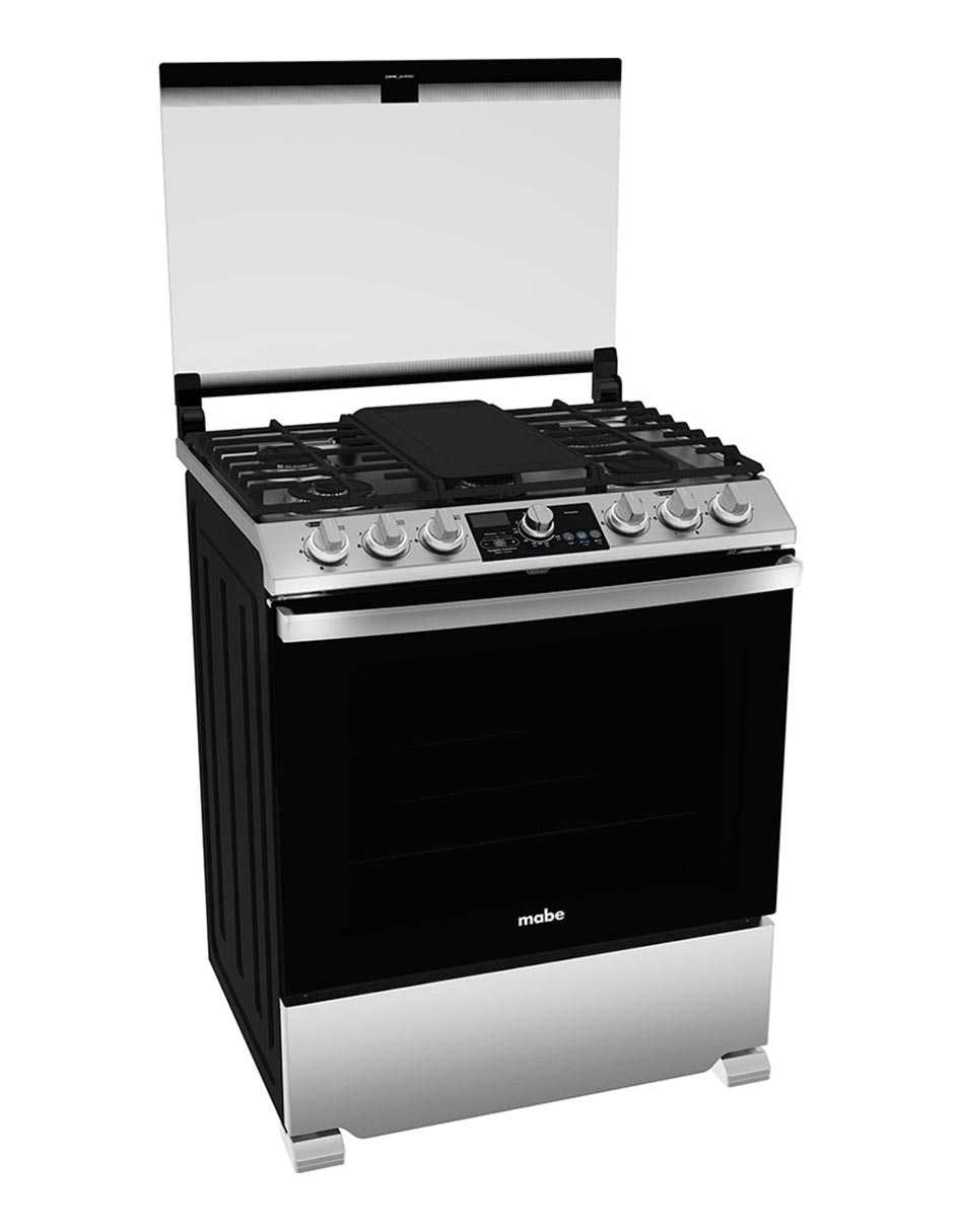 Estufa a gas LP Mabe 75.80 cm EMHA7613DTSS0 de 6 quemadores
