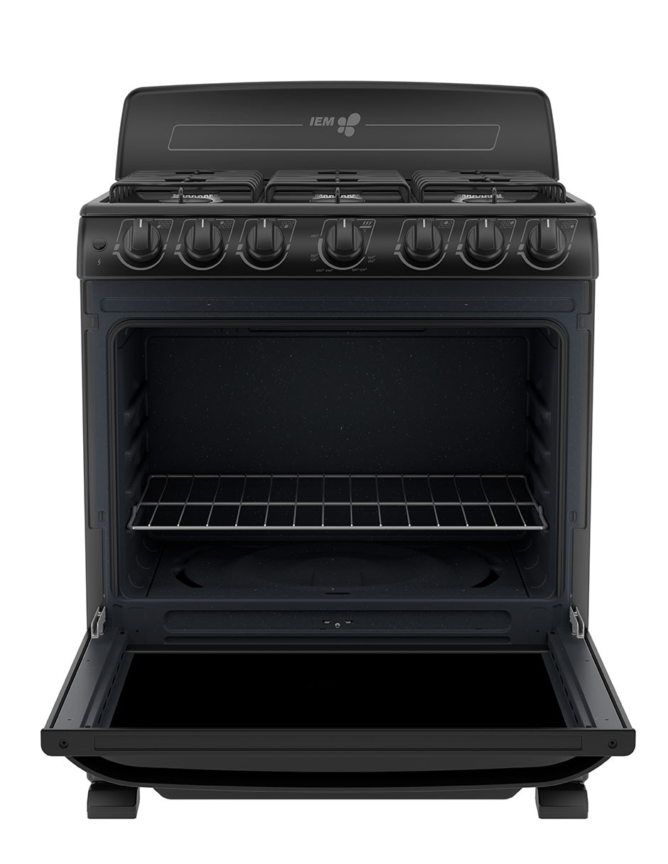 Estufa de piso a gas LP 76 cm EI3030BAPN1 de 6 quemadores 7