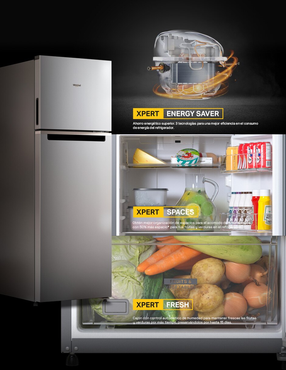 Refrigerador refri frigo congelad xpert energy saver wt1431k 8
