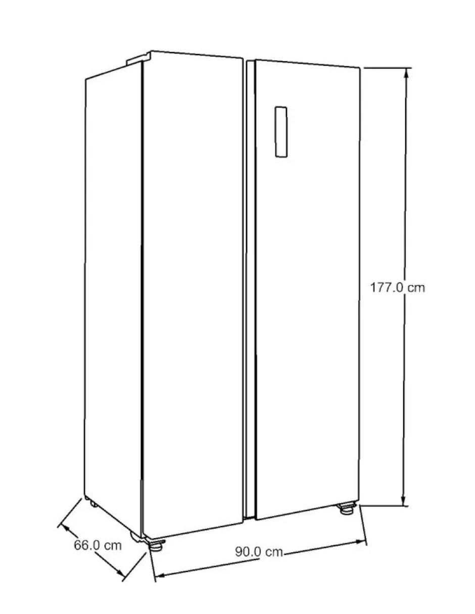 Refrigerador side by side Whirpool 18 pies inverter WD1600S 12