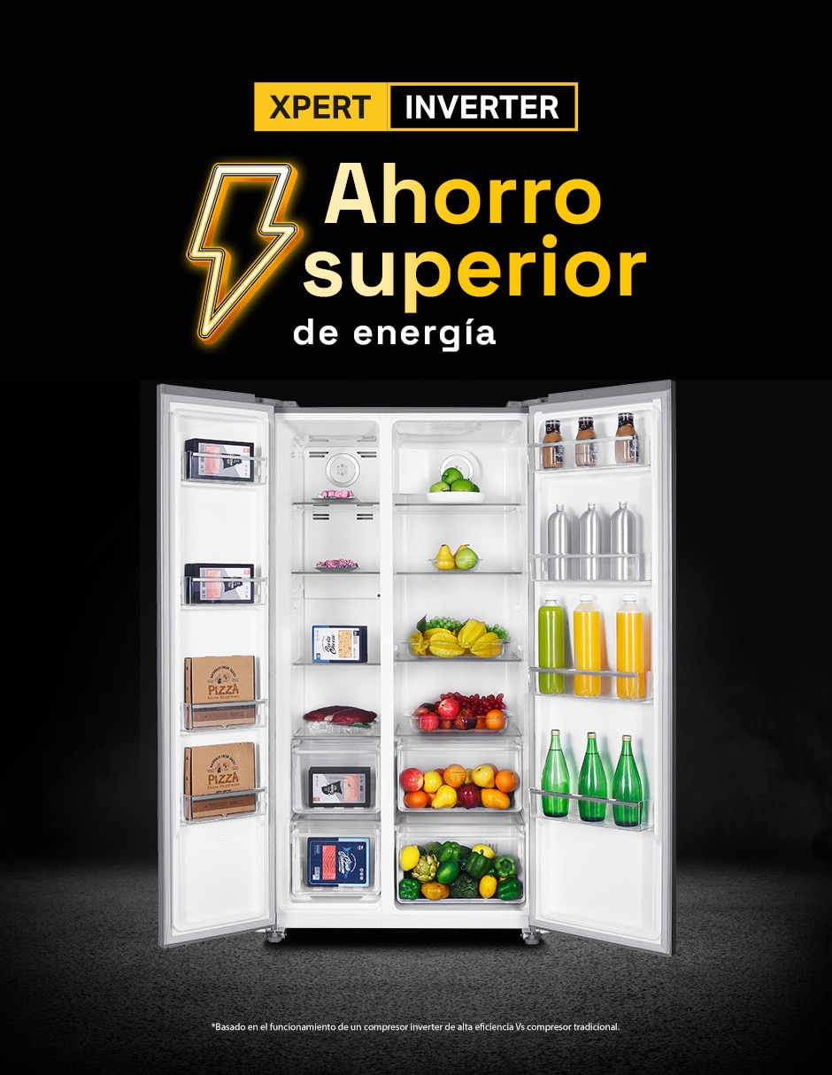 Refrigerador side by side Whirpool 18 pies inverter WD1600S 9