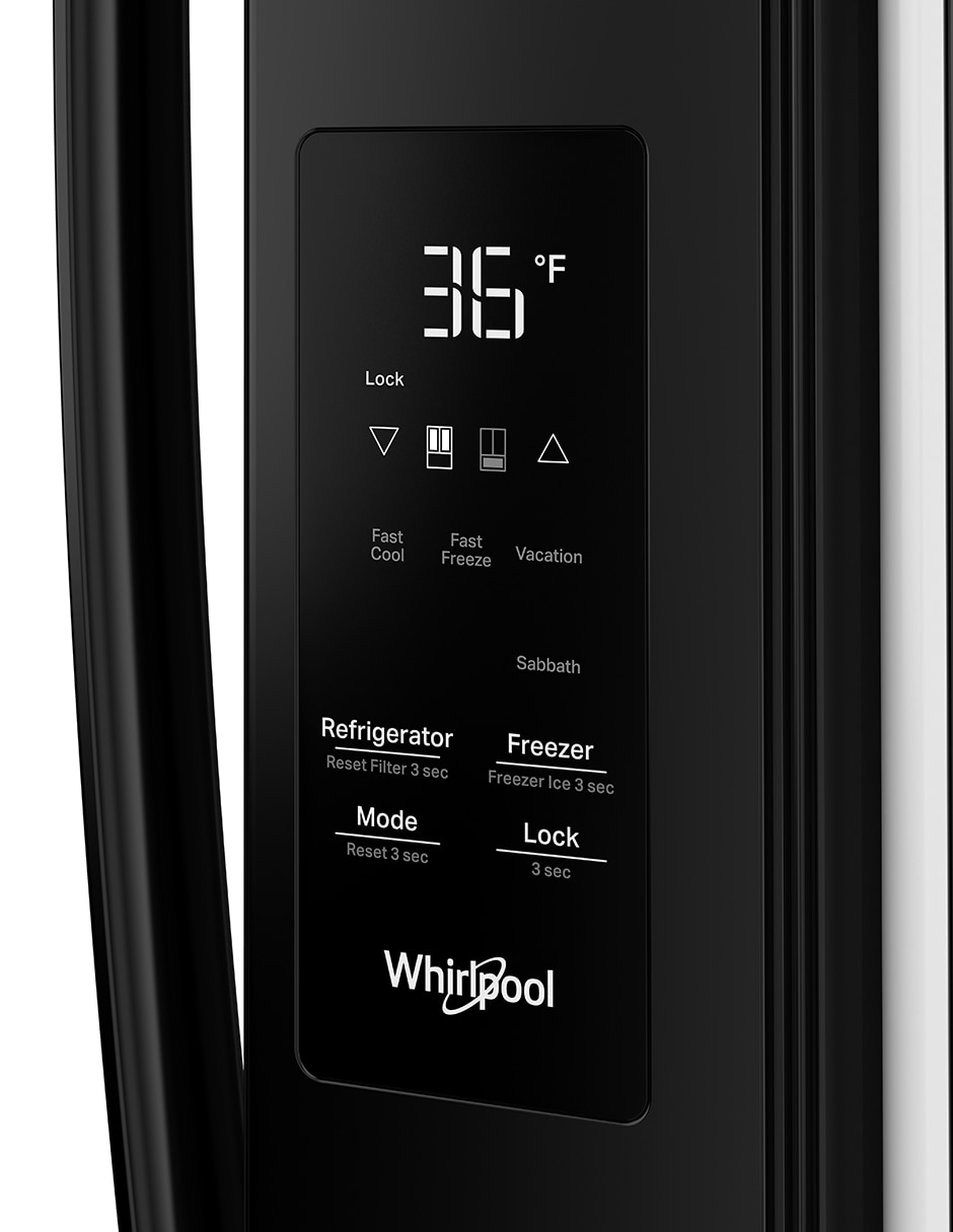 Refrigerador Congelad tecnología Inverter y fábrica de hielos WRFF3136SB 3