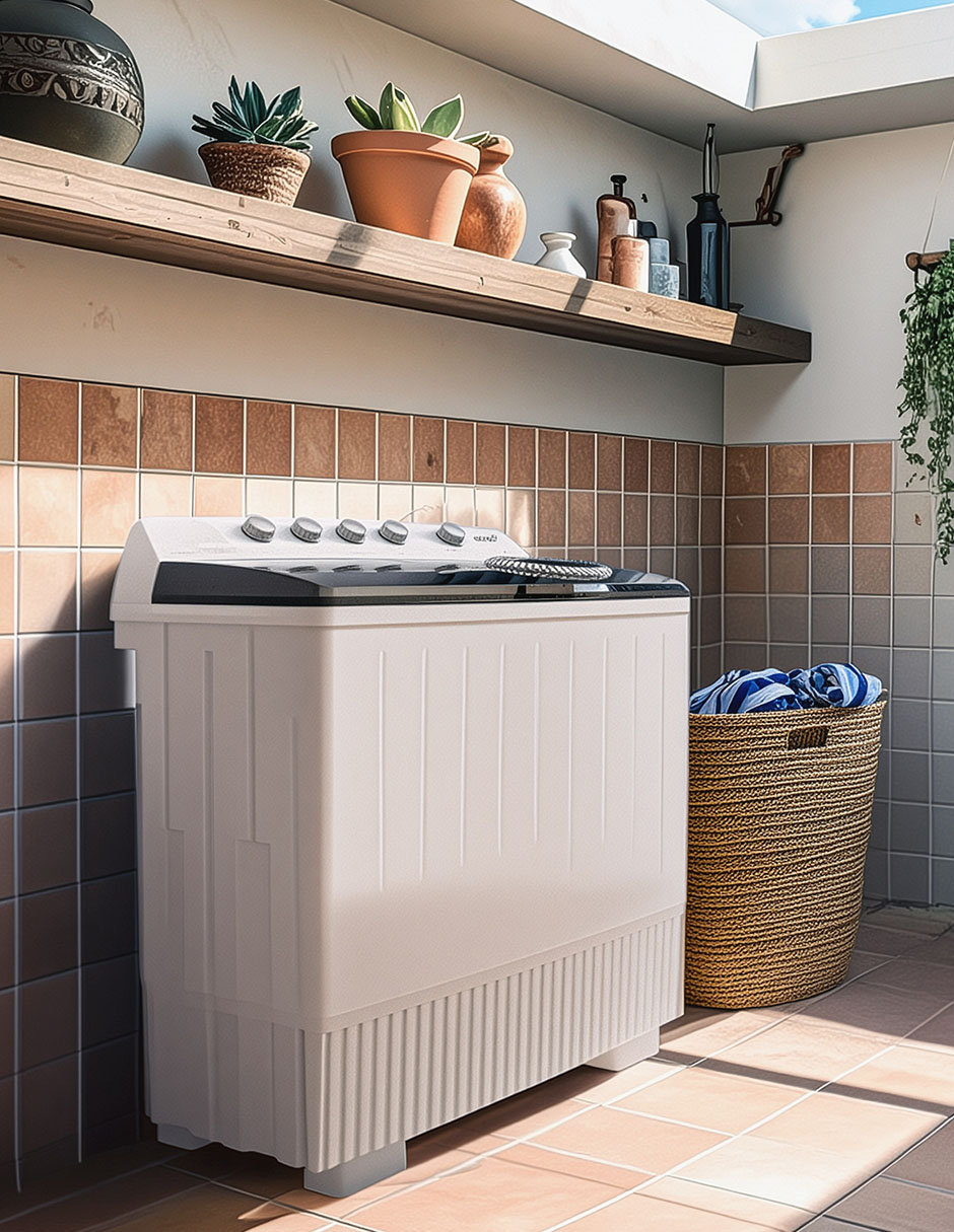 Lavadora 24 kg semiautomatica carga superior ALD2445SE 5