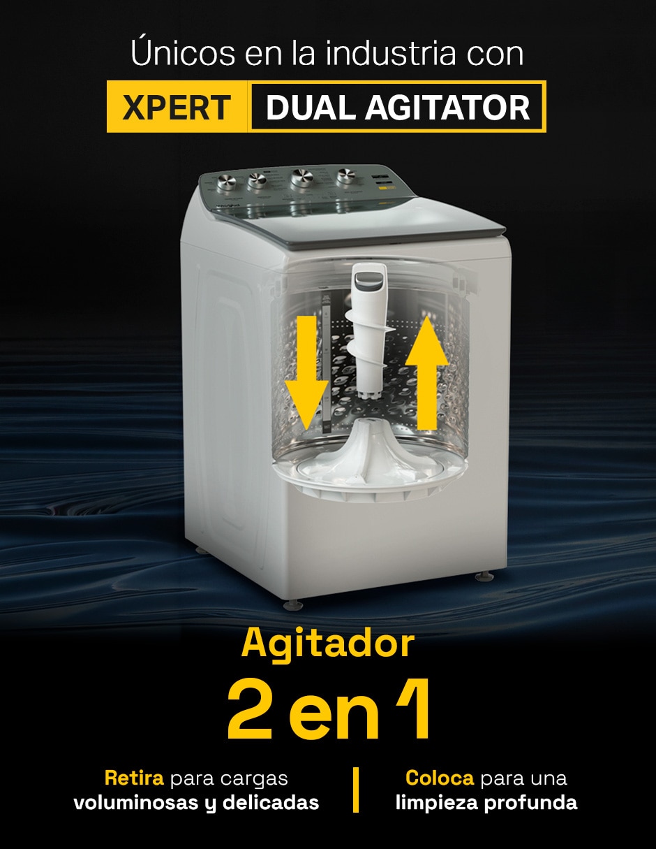 Lavadora 26 kg automática carga superior 8mwtw2654wrm 12