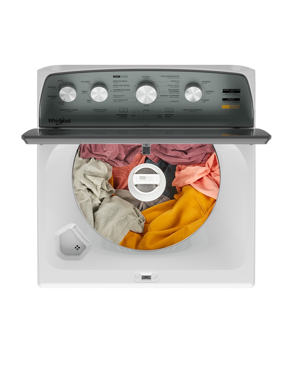 Lavadora 26 kg automática carga superior 8mwtw2654wrm 10