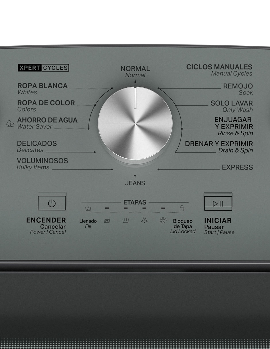 Lavadora 26 kg automática carga superior 8mwtw2654wrm 6