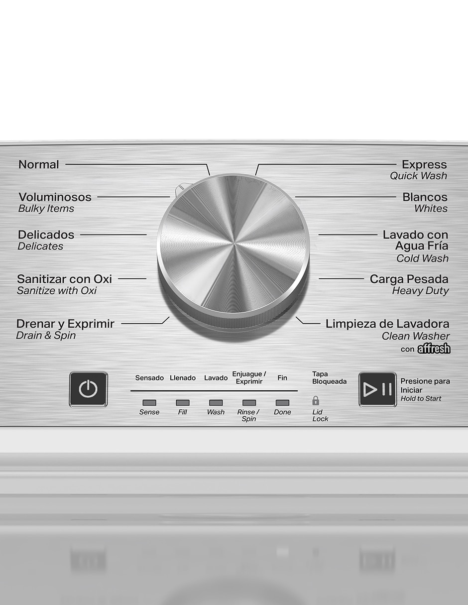 Lavadora 22 Kg automática carga superior 7MMTW2235TW 9