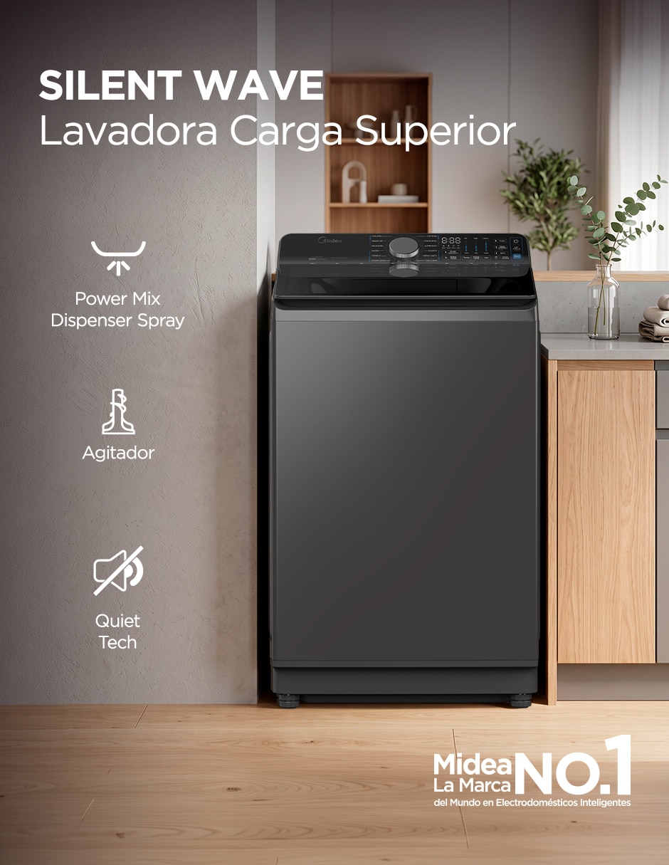 Lavadora automática carga carga superior MA516W22A/C 12