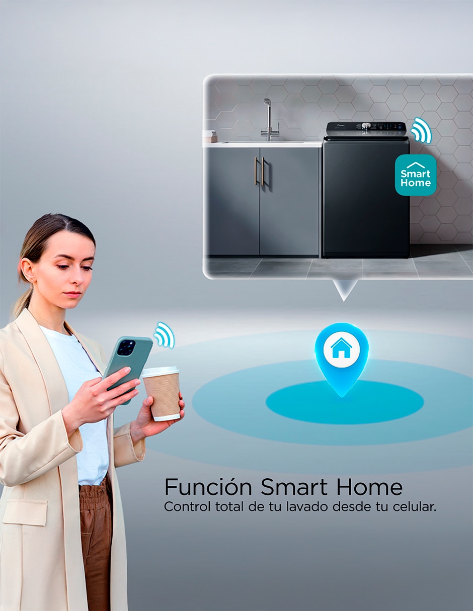 Lavadora automática carga carga superior MA516W22A/C 11