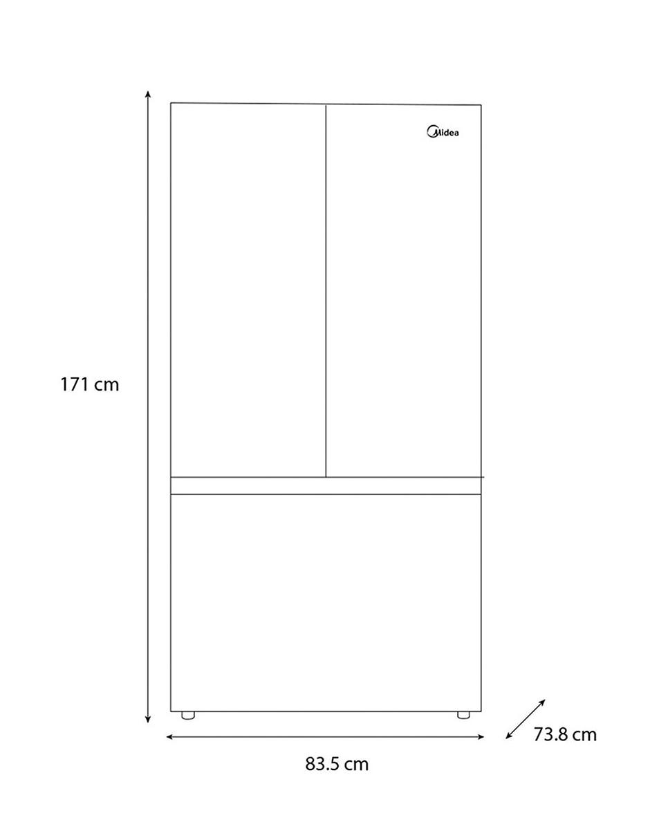 Refrigerador SpaceMaster 23 pies inverter MDRF853MGM46I 18