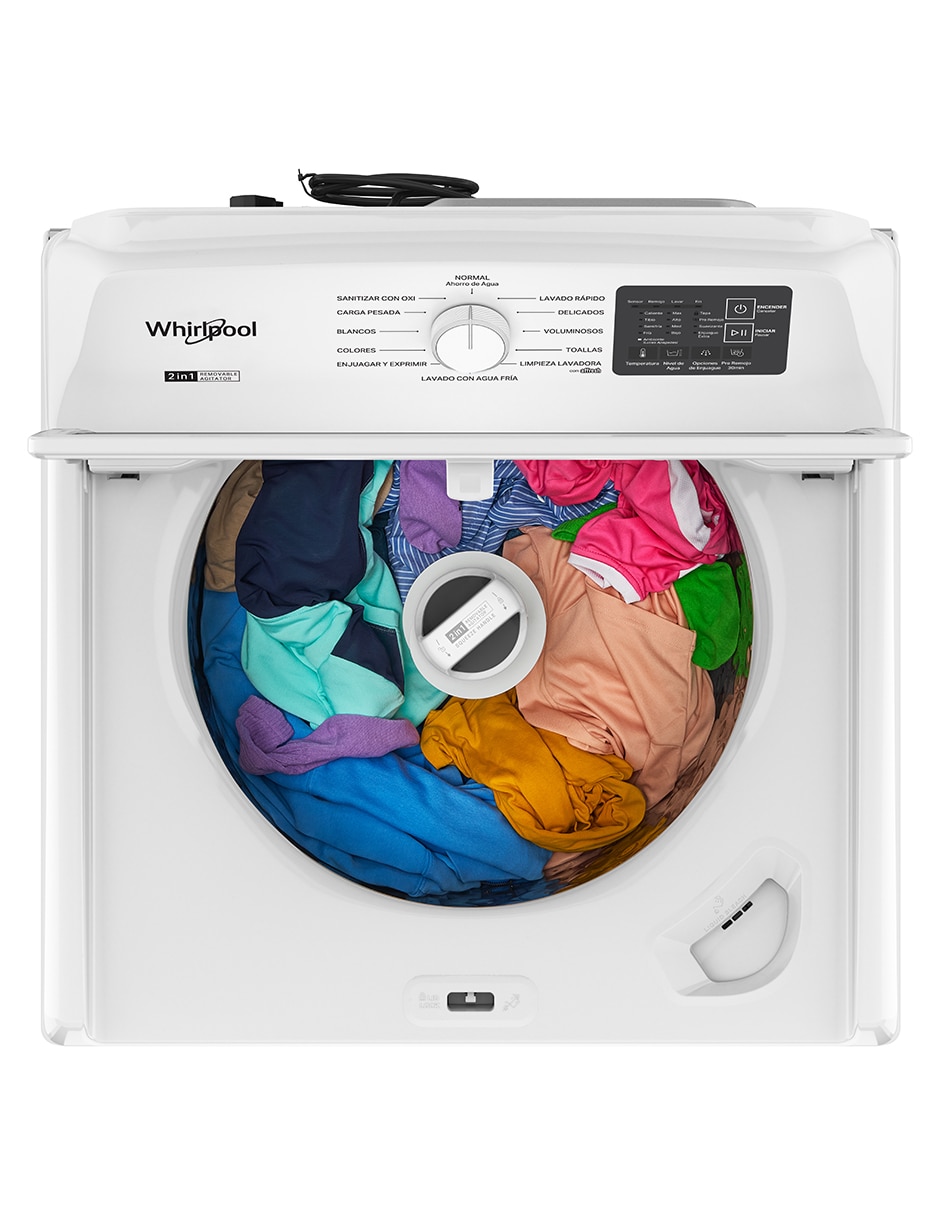 Lavadora 22 kg automática carga superior 7MWTW2217TW 5