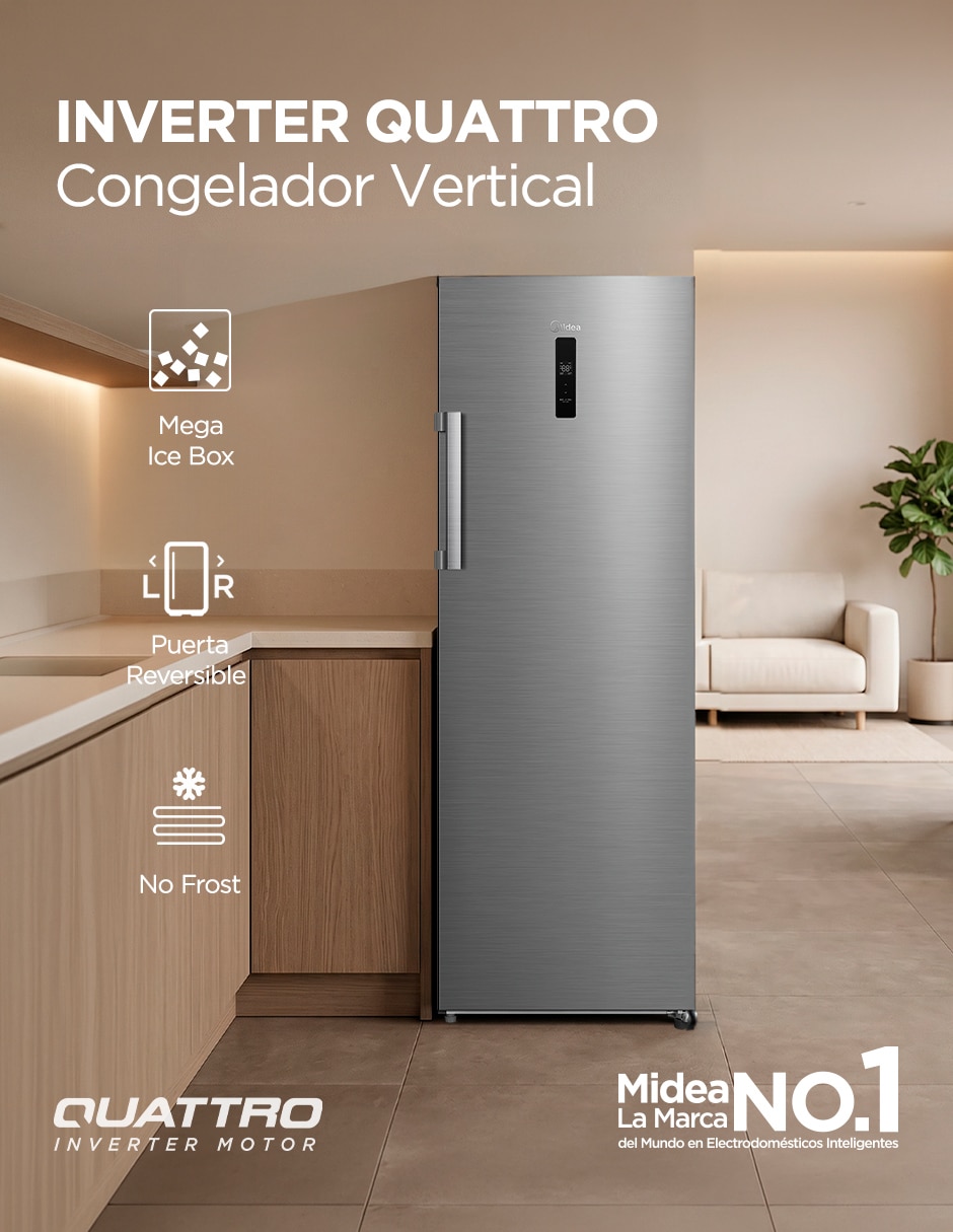 Congelador mdru333fem46d vertical 9 pies cúbicos 2