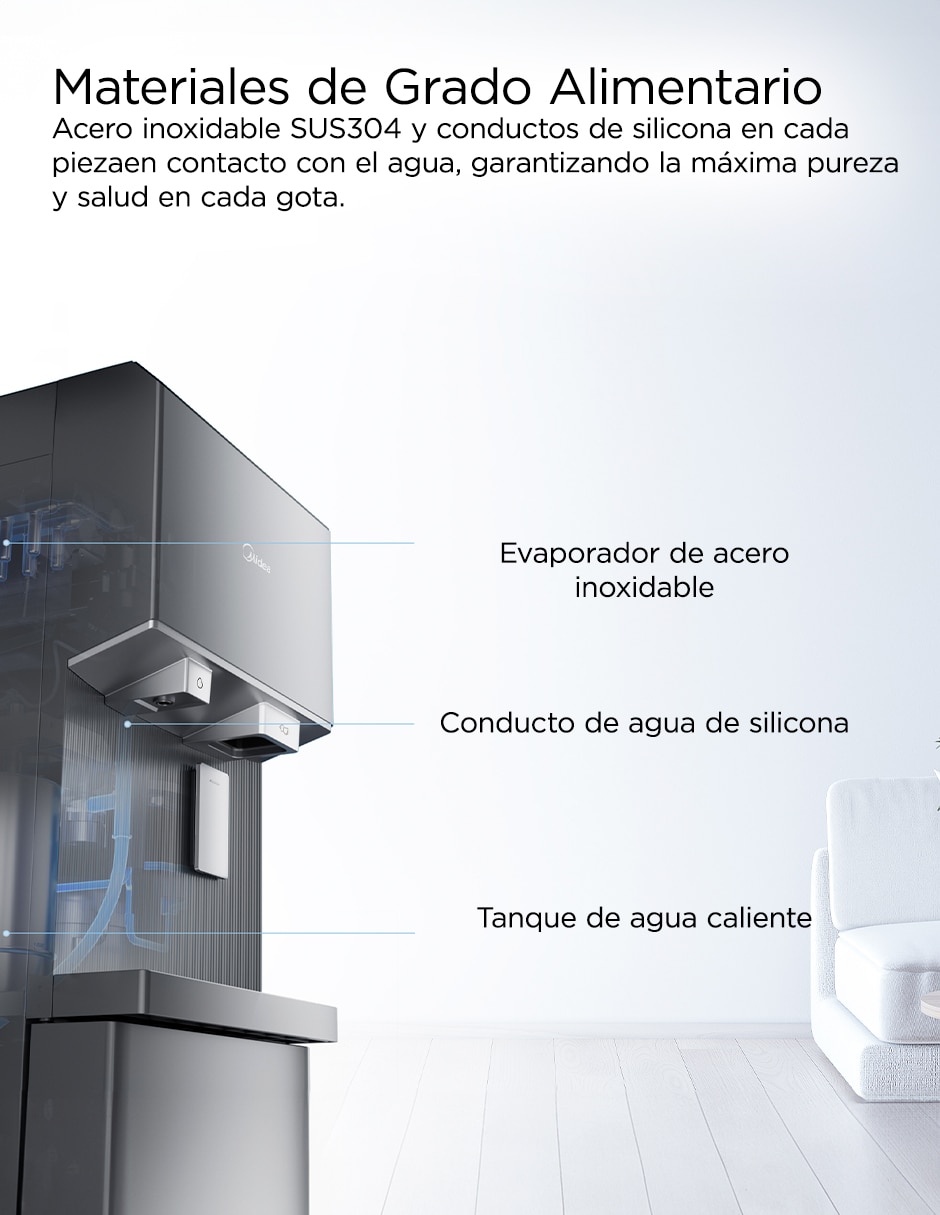 Dispensador de agua de plástico 7